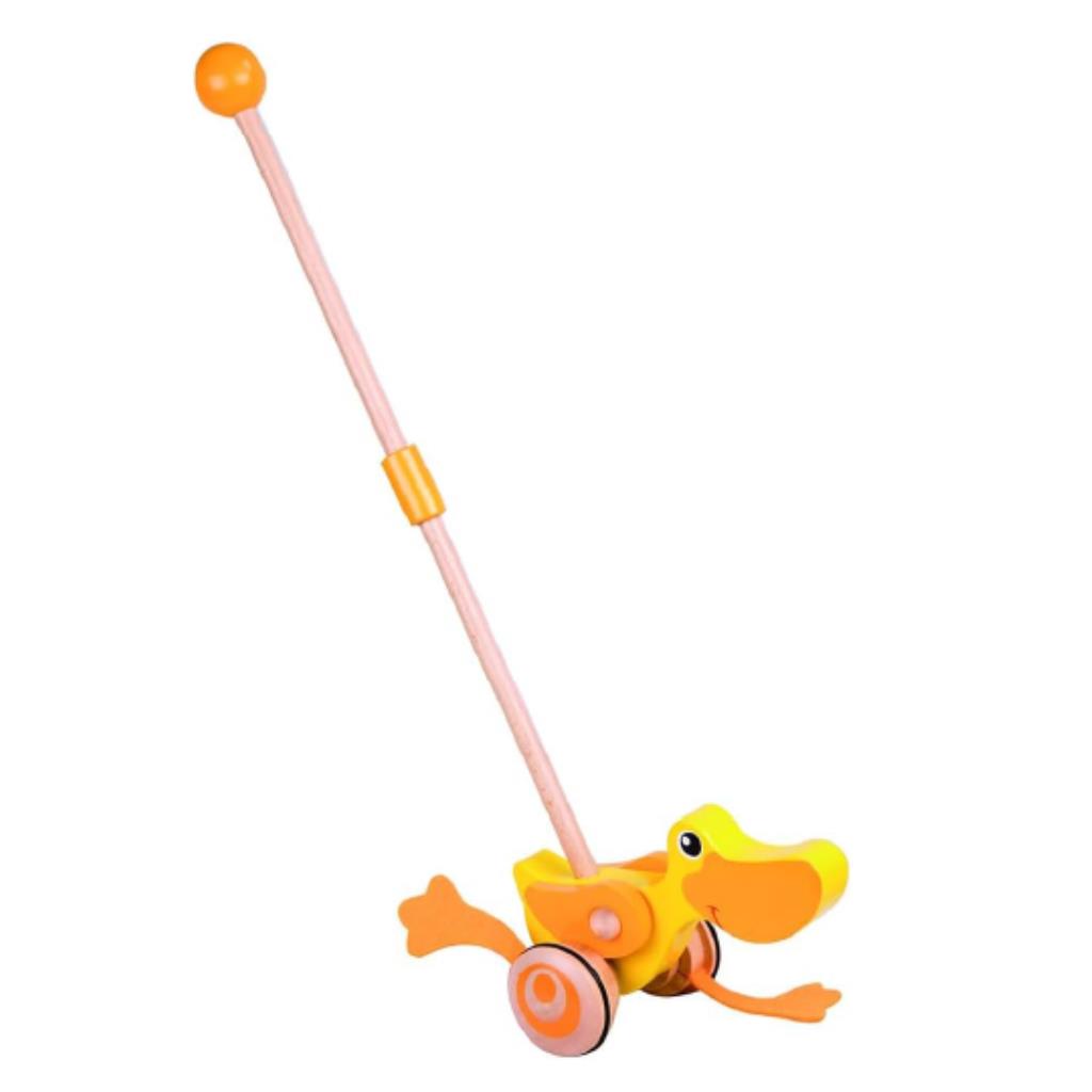 Wooden Duck Push Toy